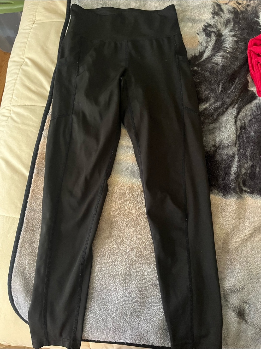 Women’s Black Dyce Active polyester & spandex leggings in size S